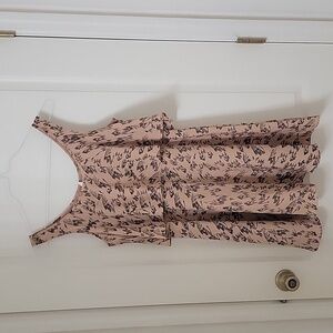 BCBGENERATION, Size S, Sleeveless Dress, Tiered Top, Dark Buff Color, NEW!